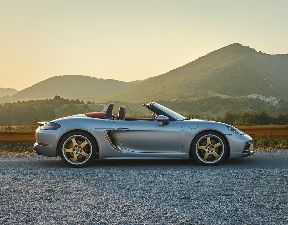 Feature Porsche Boxster – 25th Anniversary