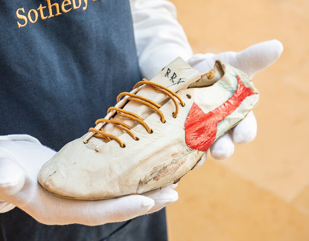 Sotheby’s auction iconic track shoes 